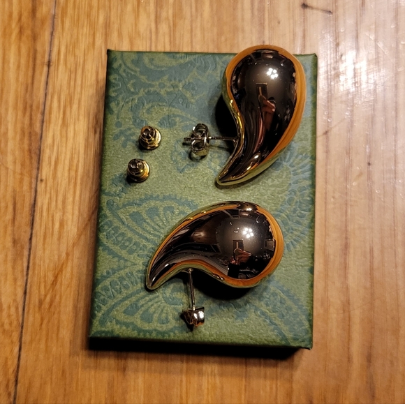 Tear Drop Earrings - Picture 3 of 6